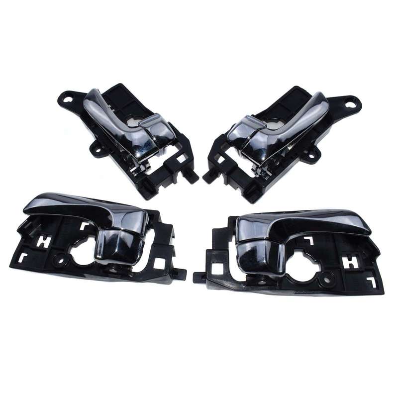 4Pcs Chrome Inside Door Handle Catch Front Rear Left Right for Hyundai Sonata