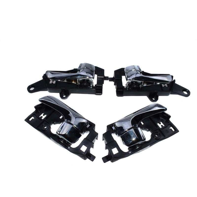 4Pcs Chrome Inside Door Handle Catch Front Rear Left Right for Hyundai Sonata