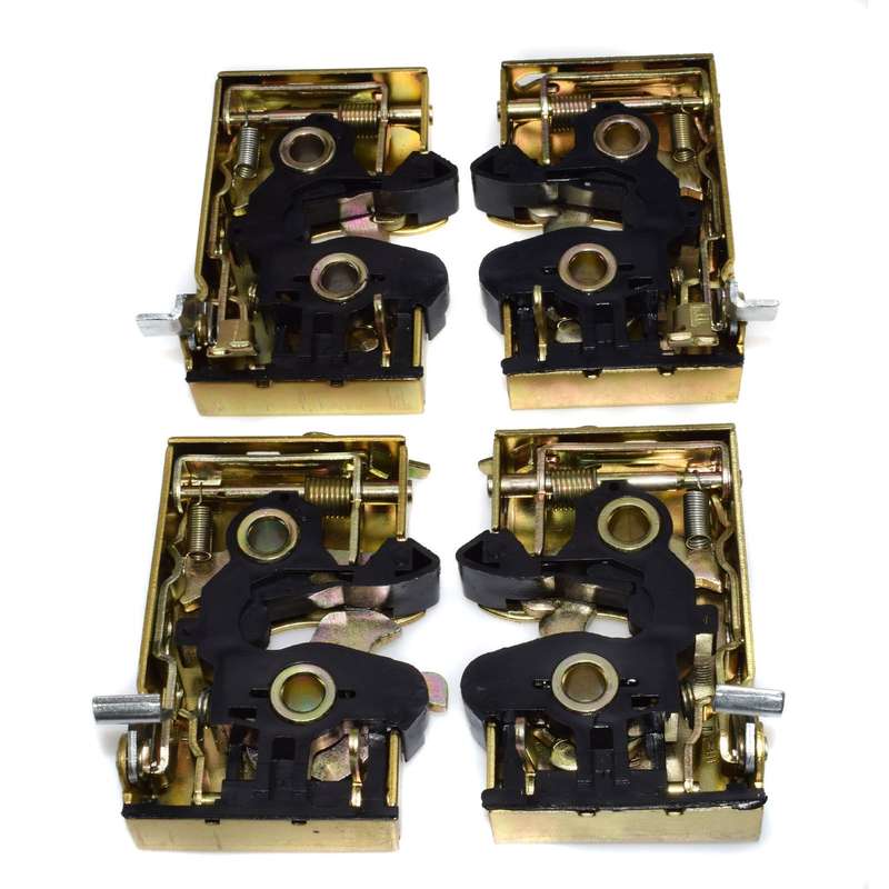 4Pcs Door Lock Box Catch Latch Front Rear Left Right For VW Rabbit Jetta Golf