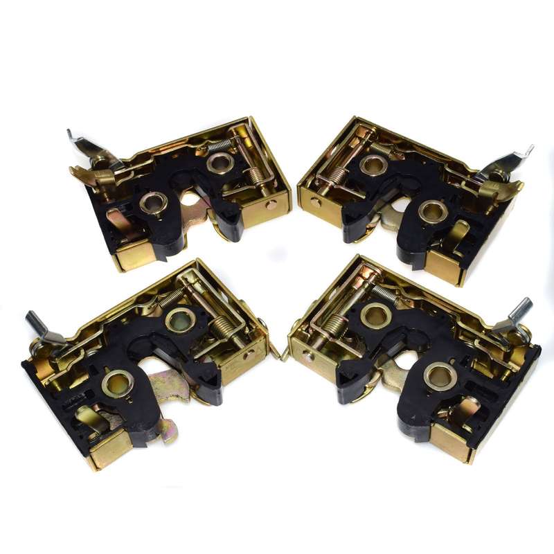4Pcs Door Lock Box Catch Latch Front Rear Left Right For VW Rabbit Jetta Golf
