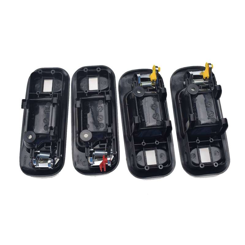 For Honda Odyssey 1995-1998 CR-V 1997-2001 Interior Door Handles 4PCS Black