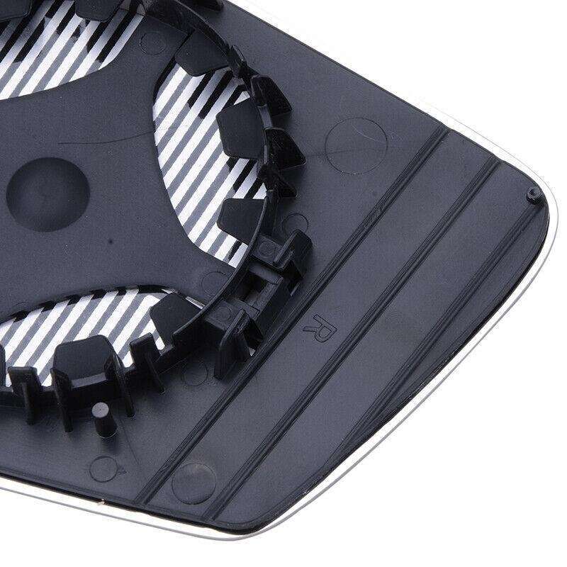 View Mirror Glass With Backing Plate For Benz W212 W204 W221 Pair