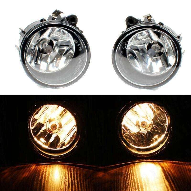 Front Bumper Fog Lamps Lights Halogen Bulb For BMW X3 F25 2014-2017 X4 F26 Pair