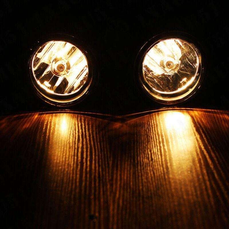 Front Bumper Fog Lamps Lights Halogen Bulb For BMW X3 F25 2014-2017 X4 F26 Pair