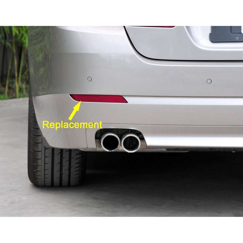 Rear Bumper Left Right Reflector Light Fit For 2011-2014 BMW 5' F10 525/528/535