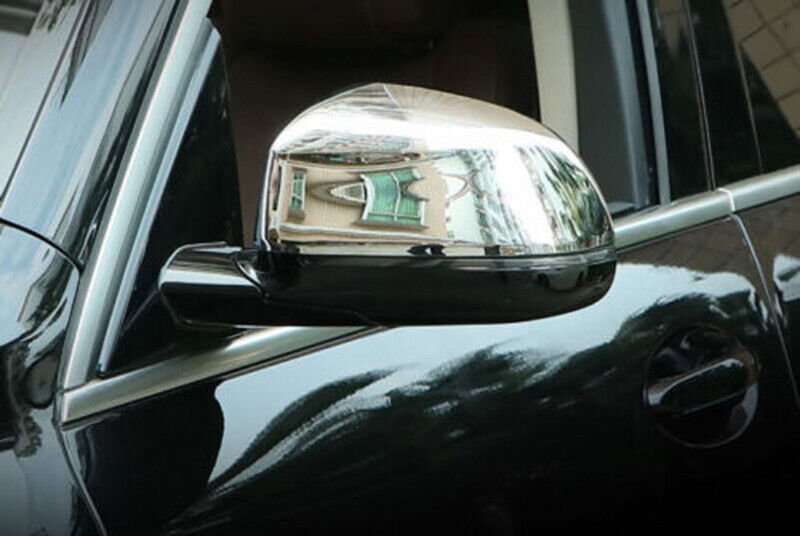 For BMW X5 G05 2019-2023 Chrome Side Rearview Mirrors Molding Cover caps Trim