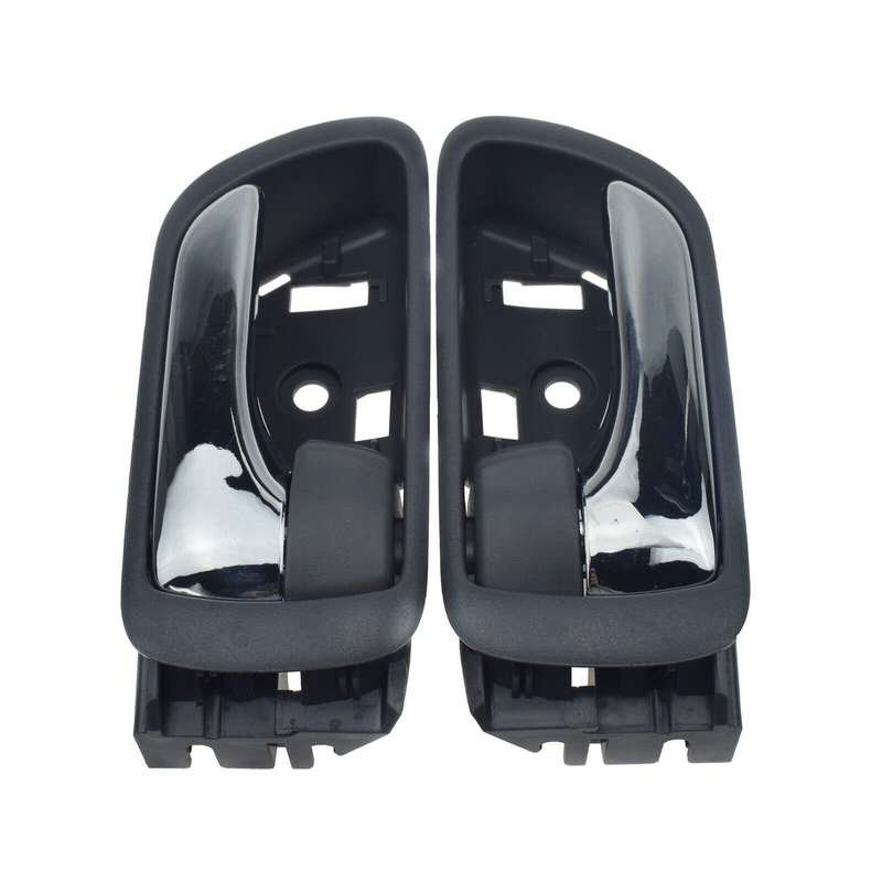 A Pair Door Handles Inside Chrome Left &amp; Right Side For Toyota Camry 2002-2006
