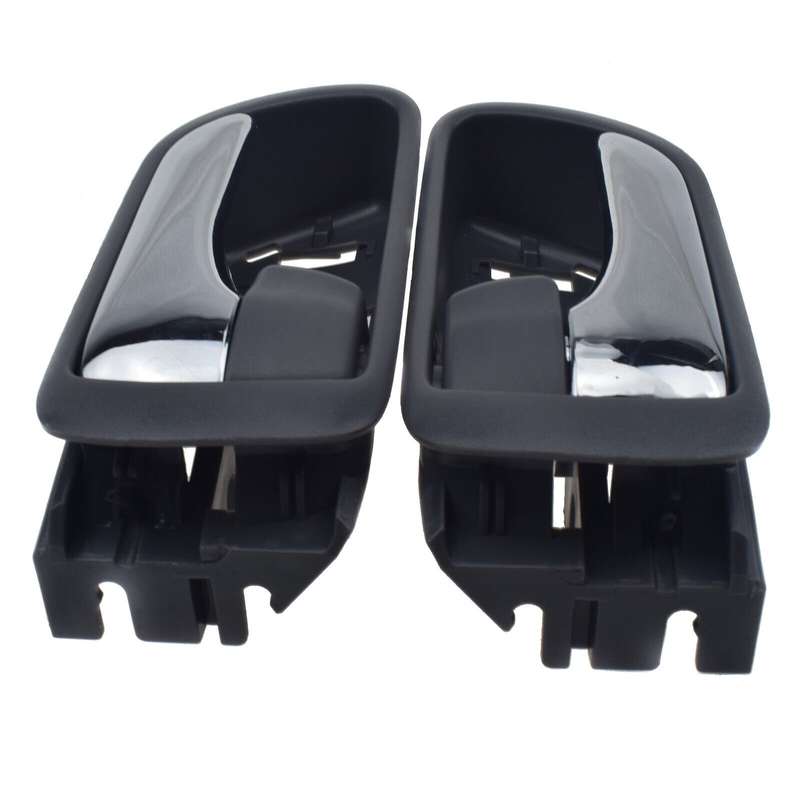A Pair Door Handles Inside Chrome Left &amp; Right Side For Toyota Camry 2002-2006