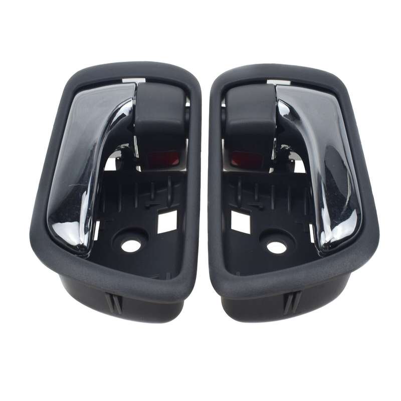 A Pair Door Handles Inside Chrome Left &amp; Right Side For Toyota Camry 2002-2006