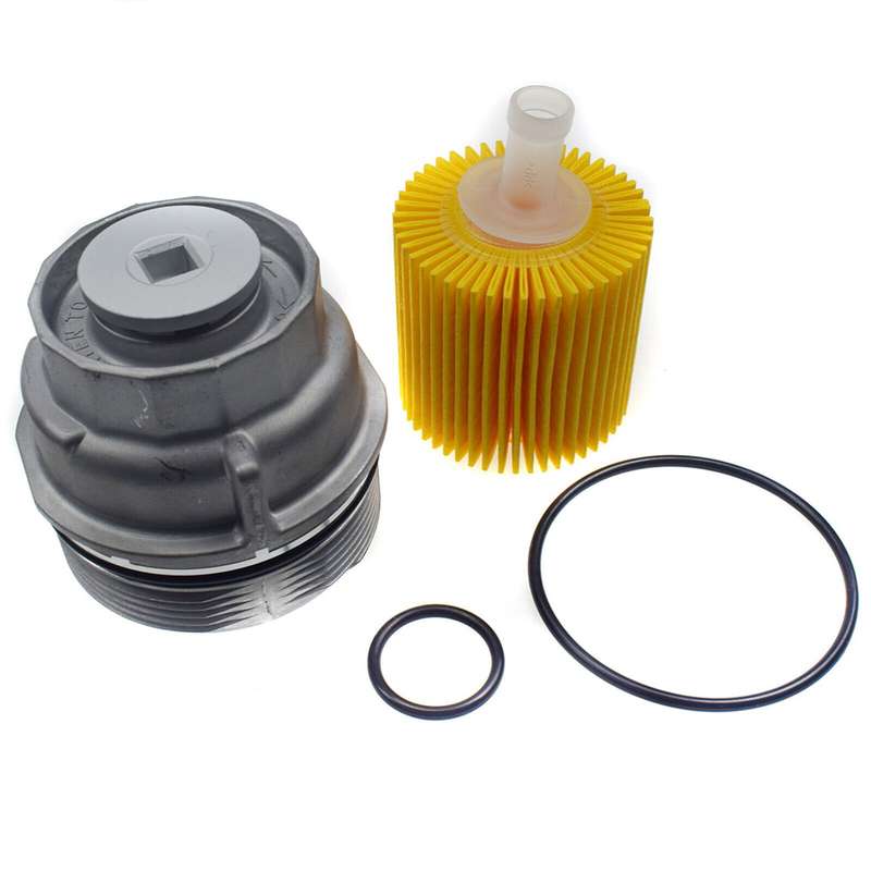 For Toyota Camry Avalon Sienna Oil Filter Housing Cap Assembly Seal w/Wrench