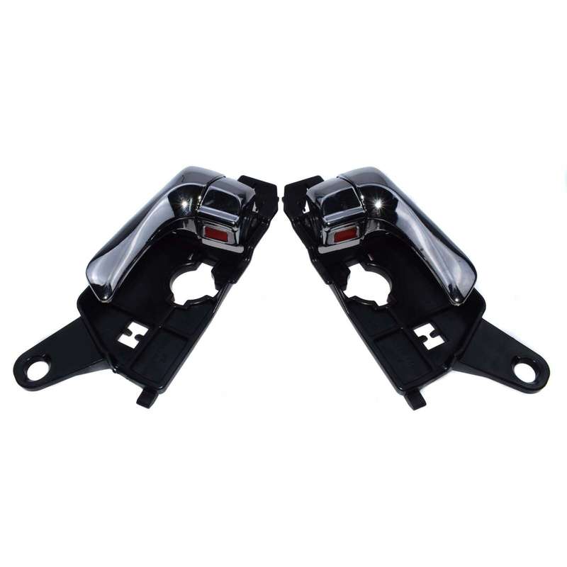 2PCS Chrome Inside Door Handles Catch Front Left &amp; Right for Hyundai Sonata