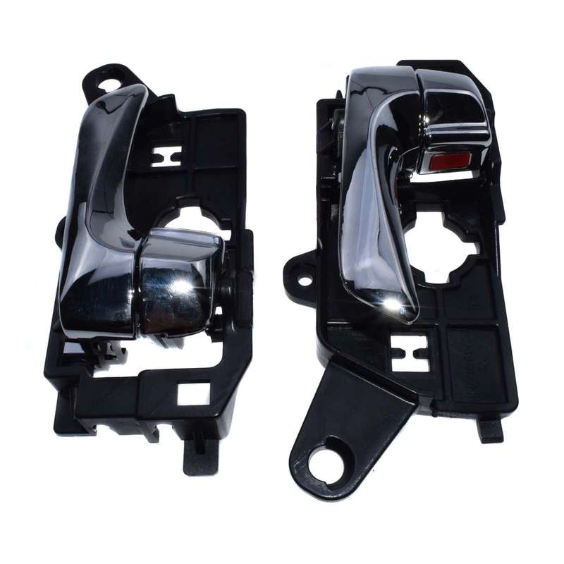 2PCS Chrome Inside Door Handles Catch Front Left &amp; Right for Hyundai Sonata