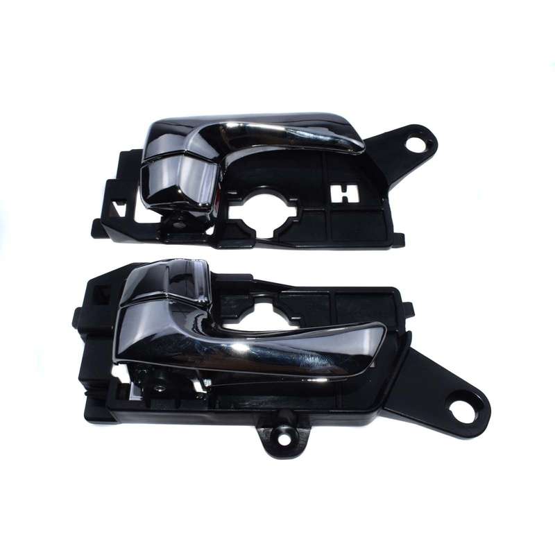 2PCS Chrome Inside Door Handles Catch Front Left &amp; Right for Hyundai Sonata