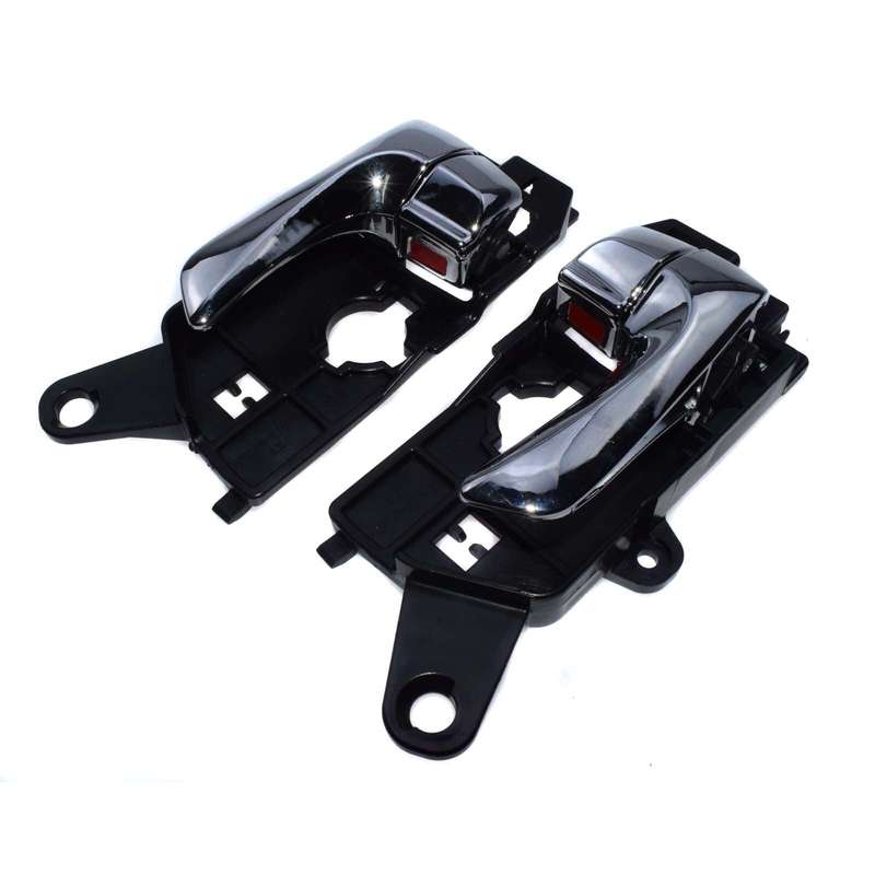 2PCS Chrome Inside Door Handles Catch Front Left &amp; Right for Hyundai Sonata
