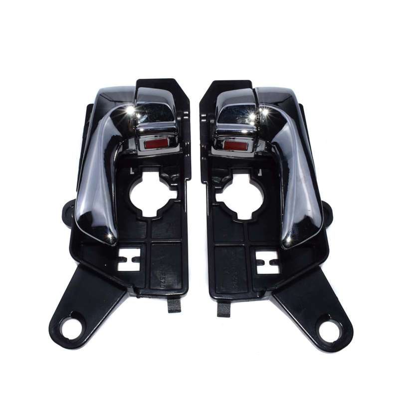2PCS Chrome Inside Door Handles Catch Front Left &amp; Right for Hyundai Sonata