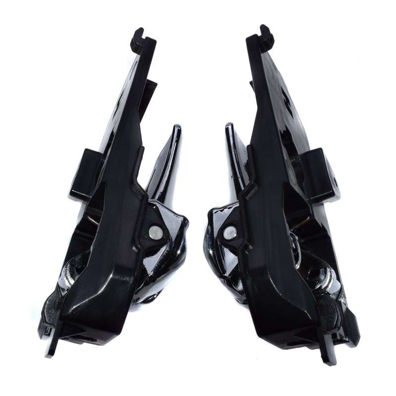 2PCS Chrome Inside Door Handles Catch Front Left &amp; Right for Hyundai Sonata