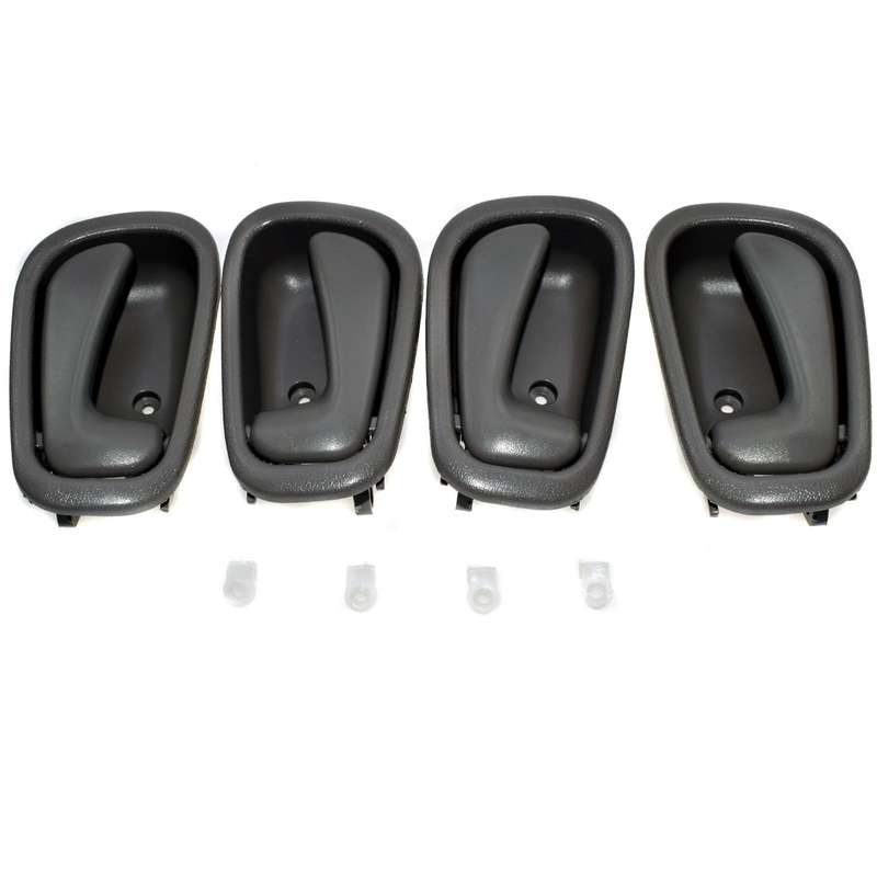 Set Inside Door Handle Front Rear Left Right For Toyota Corolla Chevrolet Prizm