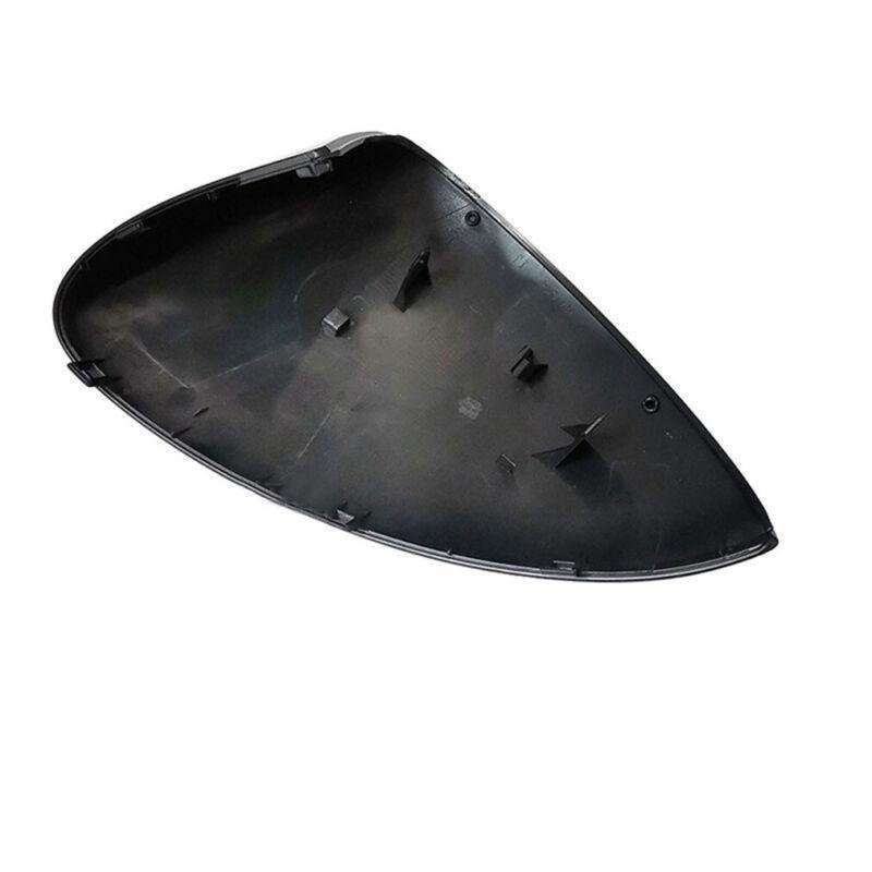 Right Side Rear View Wing Mirror Cover Cap For Porsche Cayenne 2011-2014 Black