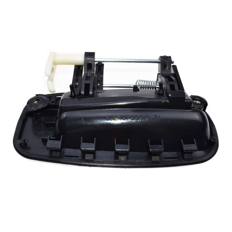 For Toyota Outside Outer Exterior Door Handle Driver Side Rear Left Black New