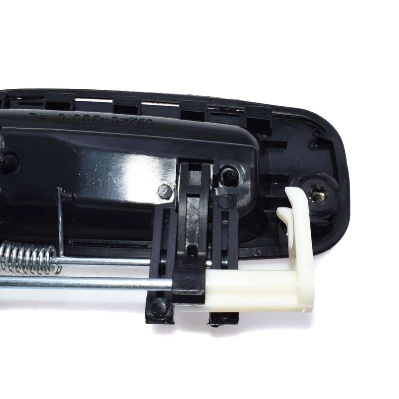 For Toyota Outside Outer Exterior Door Handle Driver Side Rear Left Black New