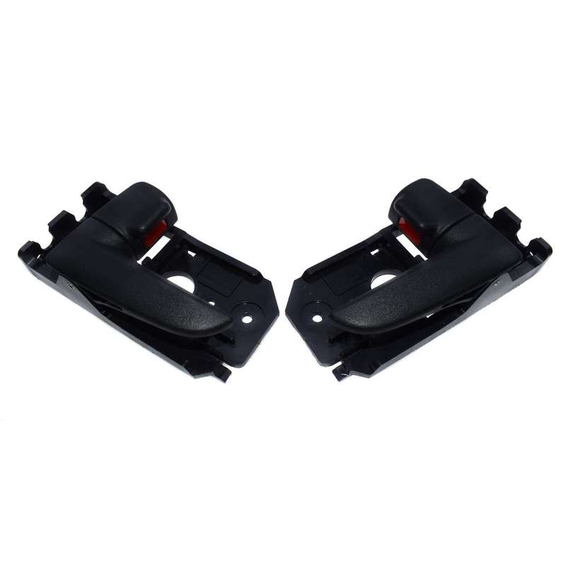 For 04-06 Kia Spectra Black Inside Door Handle LH &amp; RH 82610-2F000 82620-2F000