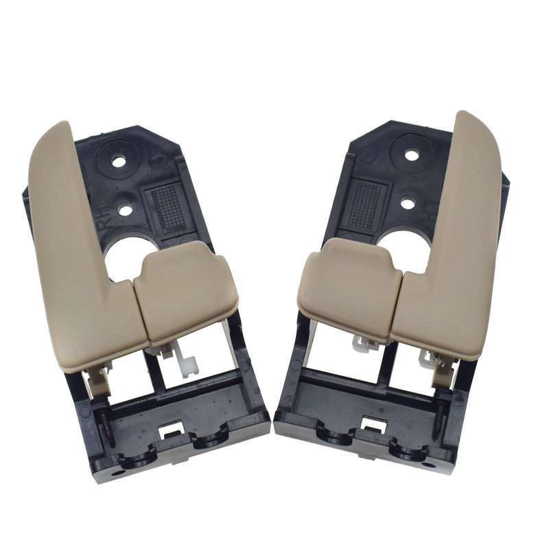 Left &amp; Right Inside Door Handles Beige Pair For Kia Spectra 2004-2006 Spectra5