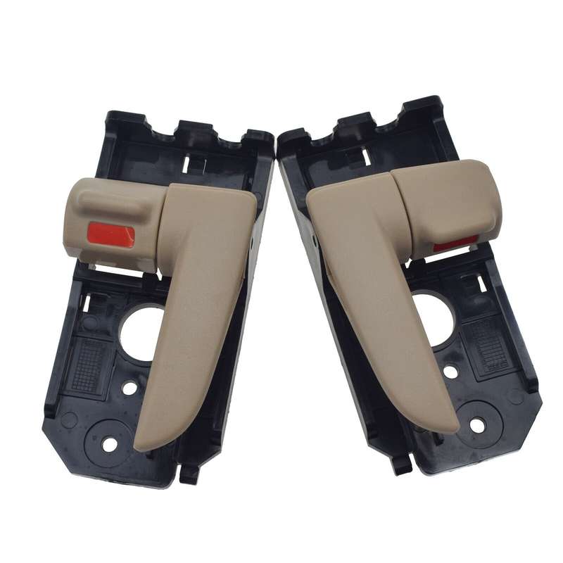 Left &amp; Right Inside Door Handles Beige Pair For Kia Spectra 2004-2006 Spectra5