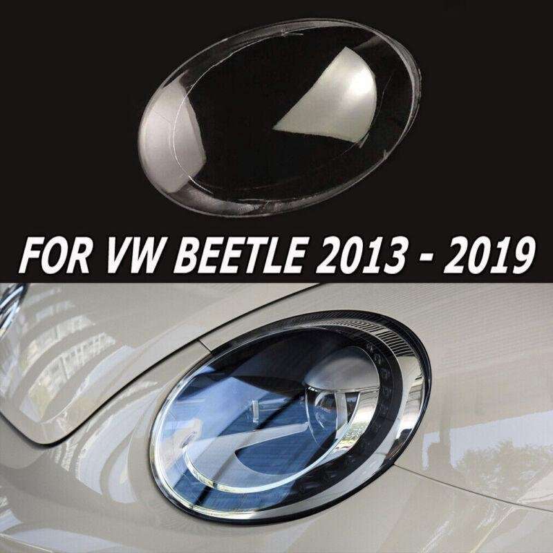 Headlight Lens Headlamp Shell Cover Mask Cap For VW Beetle 2013-2019 Left Side