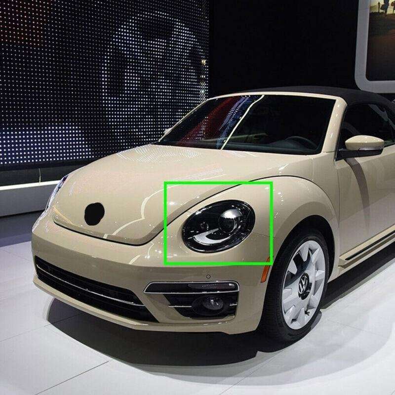 Headlight Lens Headlamp Shell Cover Mask Cap For VW Beetle 2013-2019 Left Side