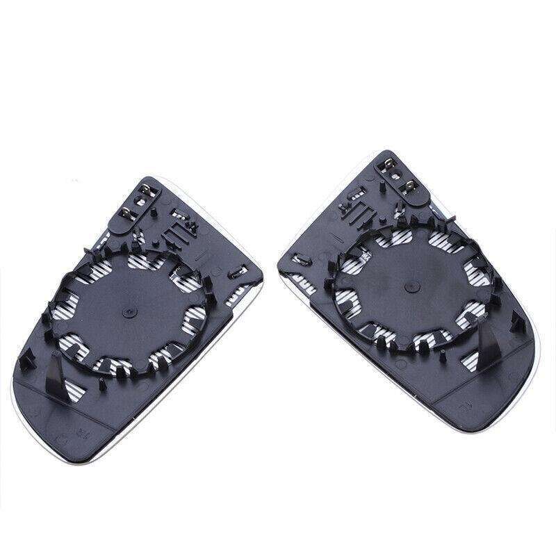 Pair Rearview Mirror Glass Heated For Audi A3 2004-2008 Right&amp;Left Side