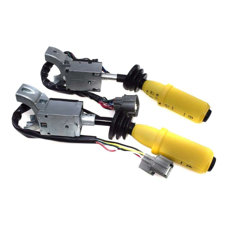 2Pcs Turn Signal &amp; Wiper Column Switch Forward &amp; Reverse Set For JCB 3CX 4CX New