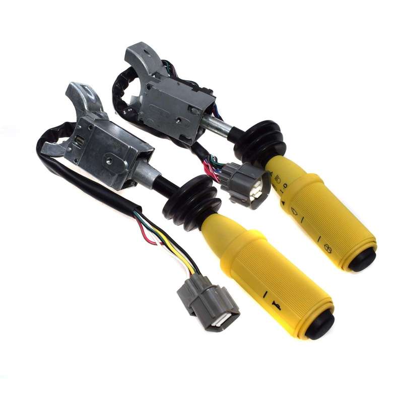 2Pcs Turn Signal &amp; Wiper Column Switch Forward &amp; Reverse Set For JCB 3CX 4CX New