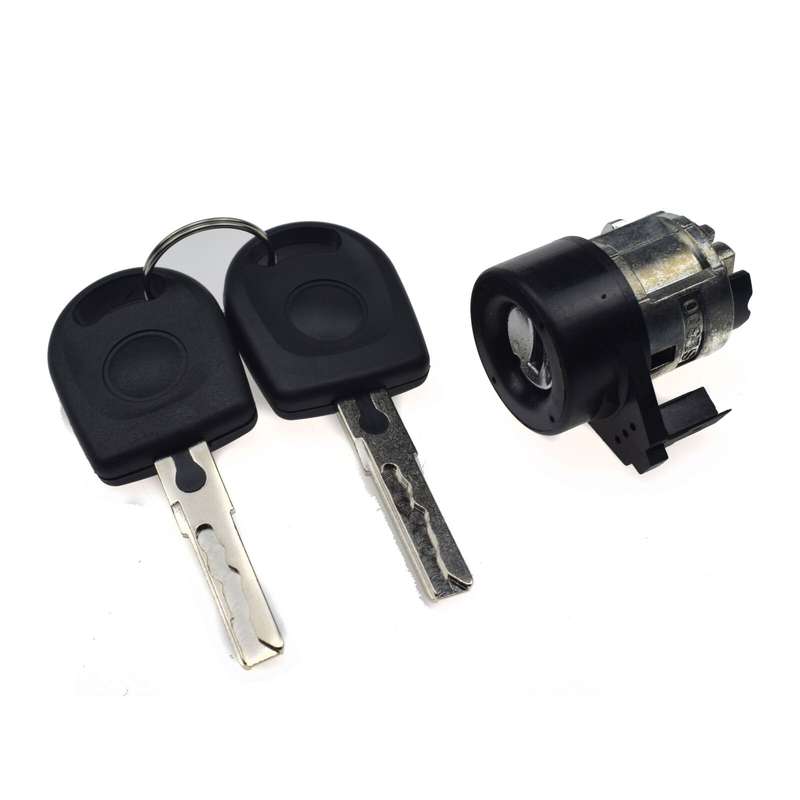 Ignition Lock Cylinder w/Key For VW Beetle Rabbit Jetta Golf Passat 3B0905855C