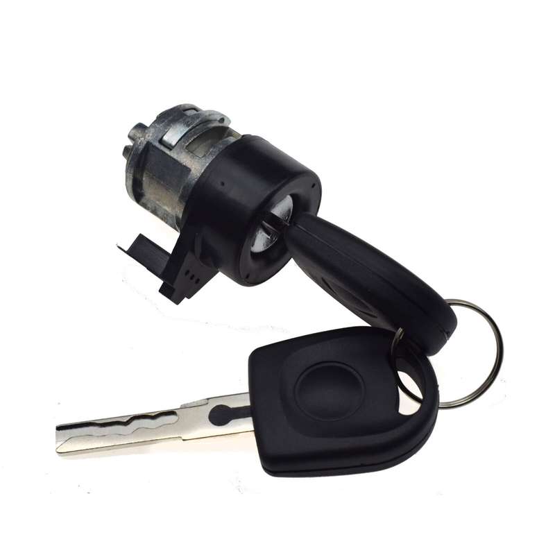 Ignition Lock Cylinder w/Key For VW Beetle Rabbit Jetta Golf Passat 3B0905855C