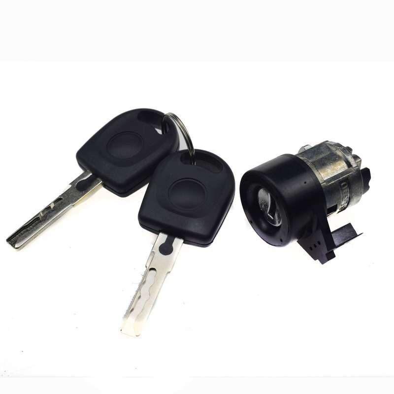 Ignition Lock Cylinder w/Key For VW Beetle Rabbit Jetta Golf Passat 3B0905855C