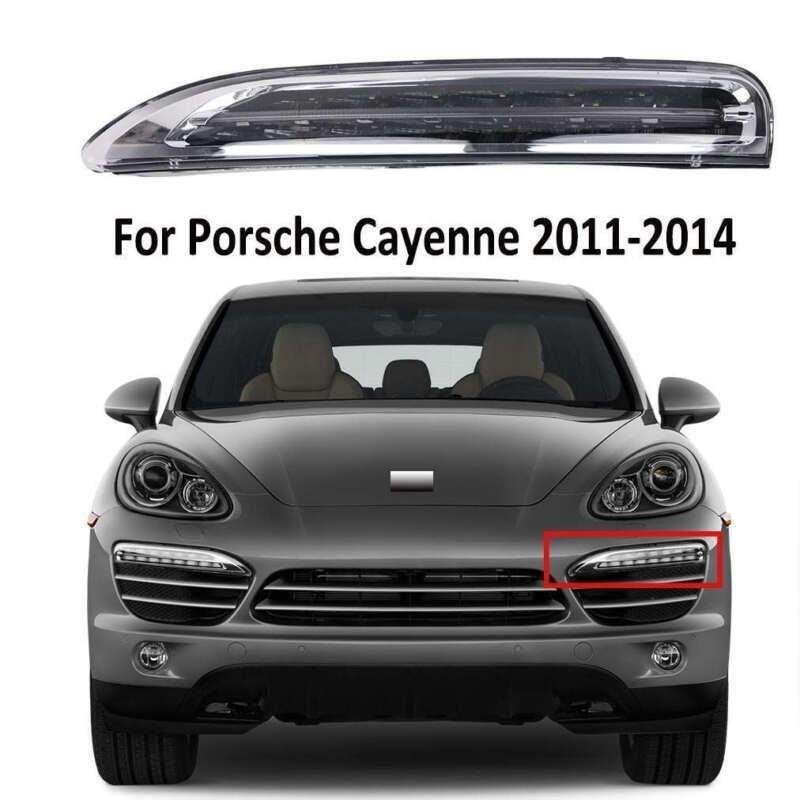 Front Bumper Fog Light Driving LED Light For Porsche Cayenne 2011-2014 Left Side