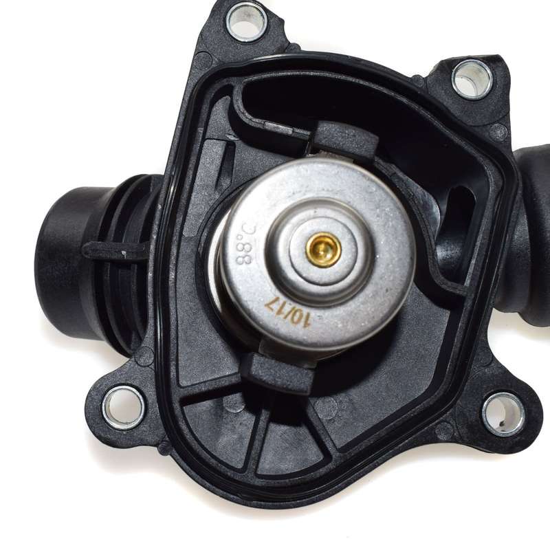 Thermostat with Housing and Seals (88 deg. C) New For BMW X5 335d 11517805811