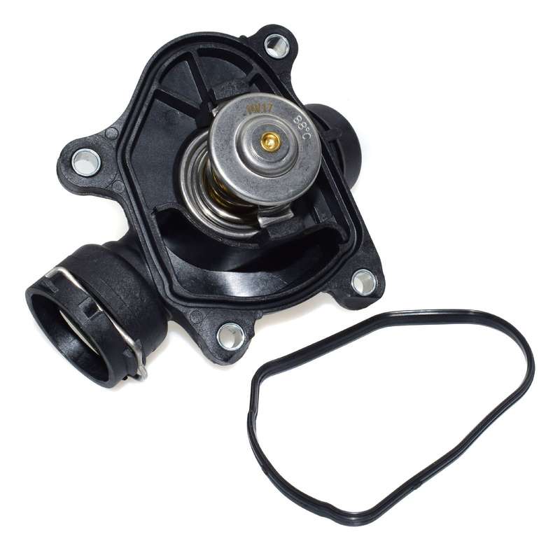 Thermostat with Housing and Seals (88 deg. C) New For BMW X5 335d 11517805811