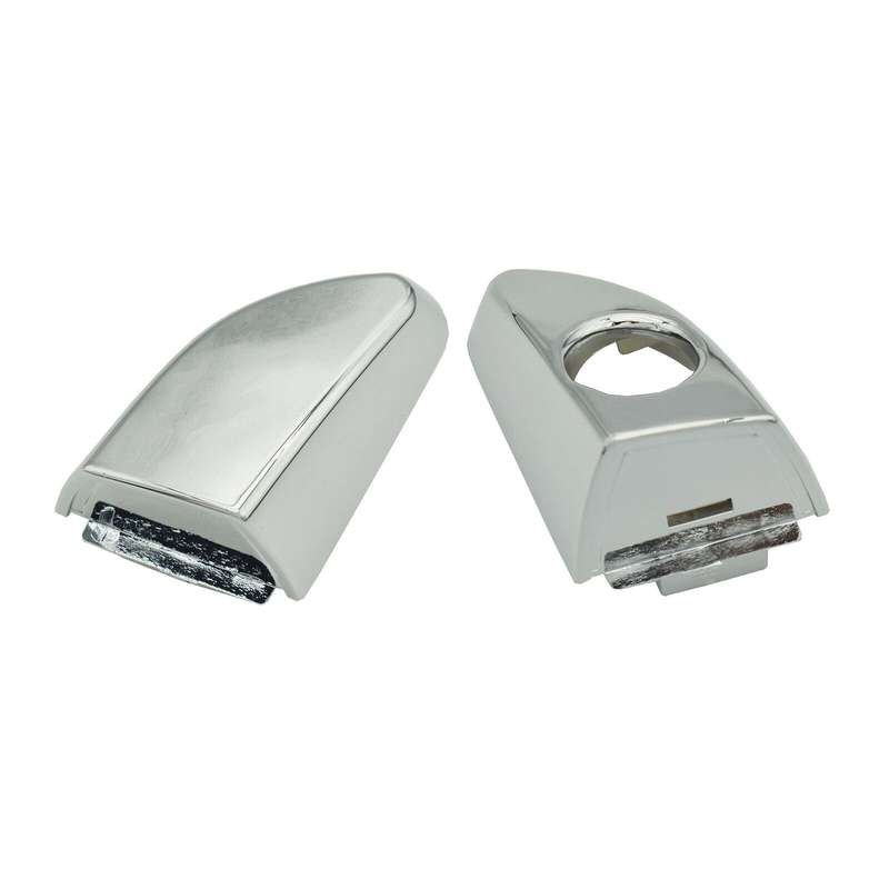 Chrome Front Left &amp; Right Door Handle Caps Pair For Hyundai Tucson 2016-2020