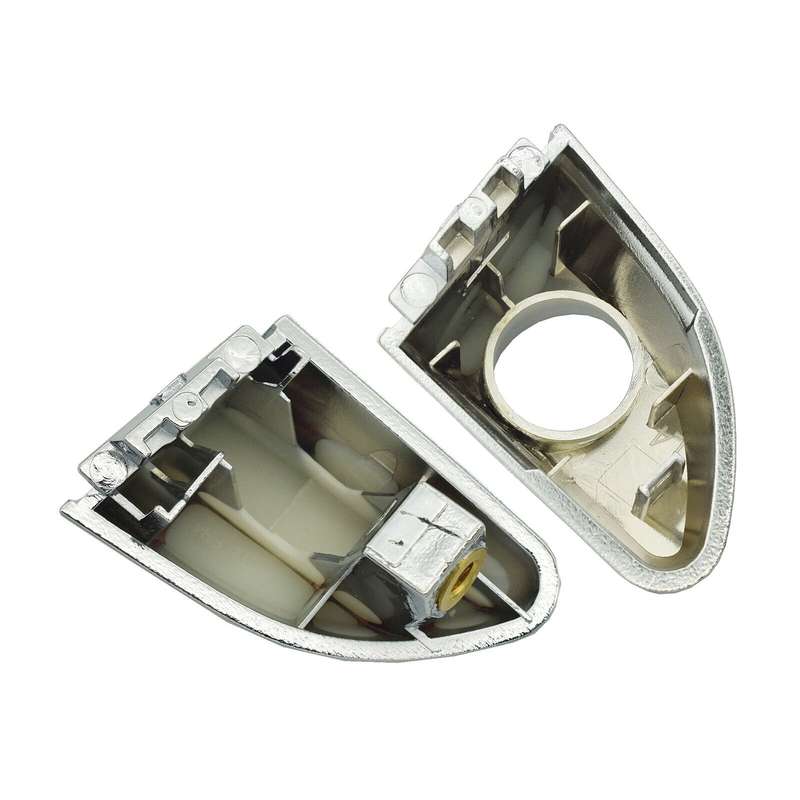 Chrome Front Left &amp; Right Door Handle Caps Pair For Hyundai Tucson 2016-2020