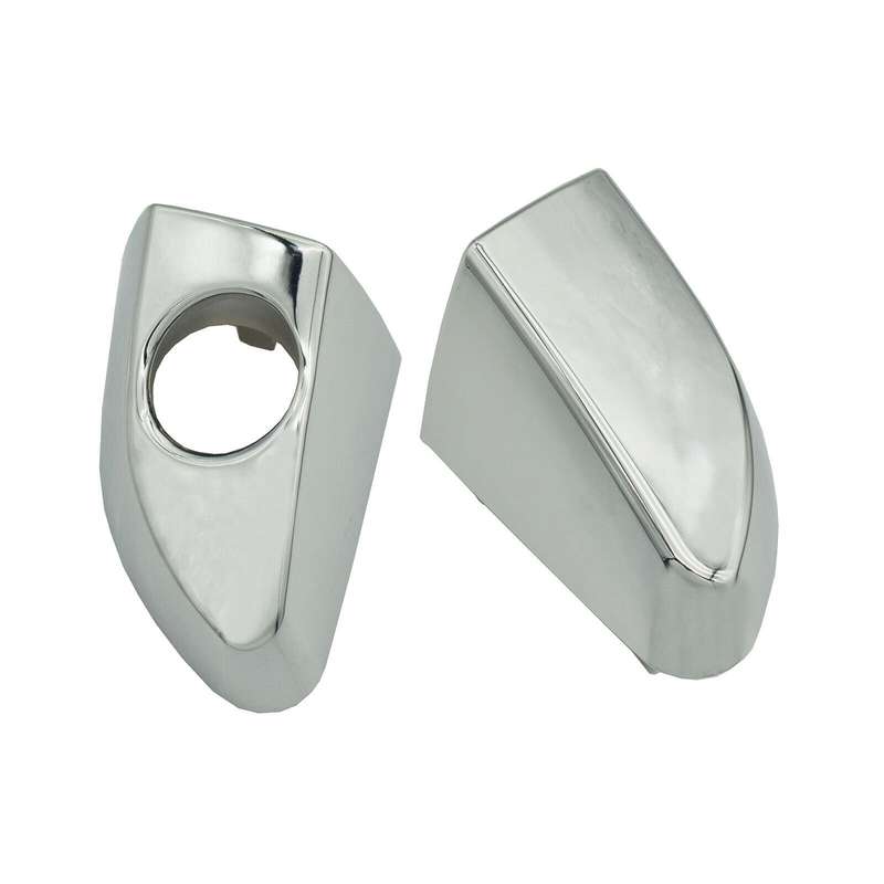 Chrome Front Left &amp; Right Door Handle Caps Pair For Hyundai Tucson 2016-2020