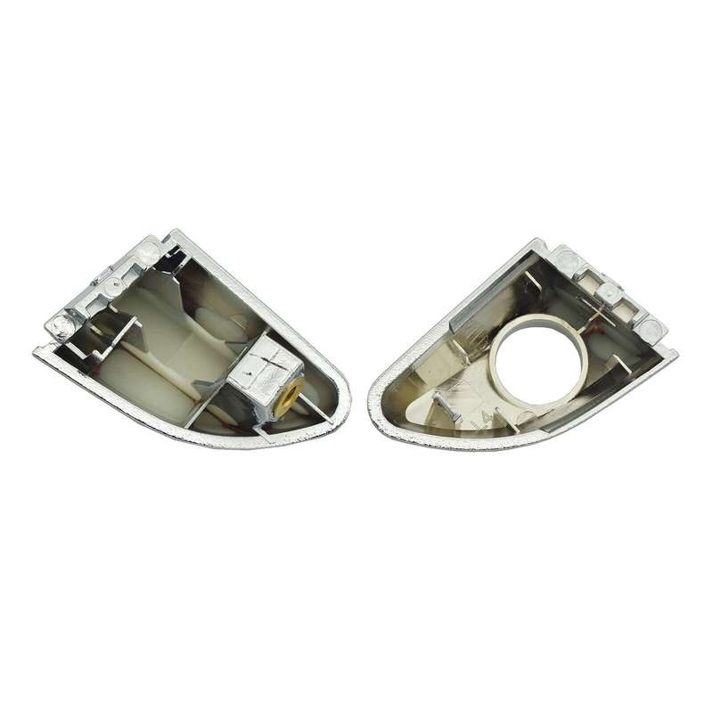 Chrome Front Left &amp; Right Door Handle Caps Pair For Hyundai Tucson 2016-2020