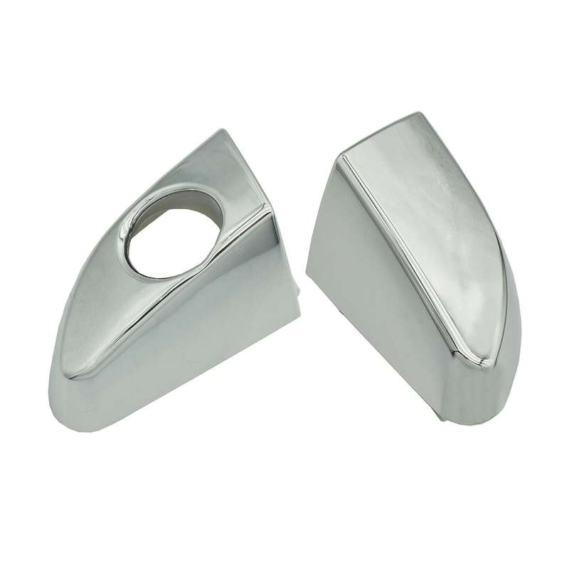 Chrome Front Left &amp; Right Door Handle Caps Pair For Hyundai Tucson 2016-2020