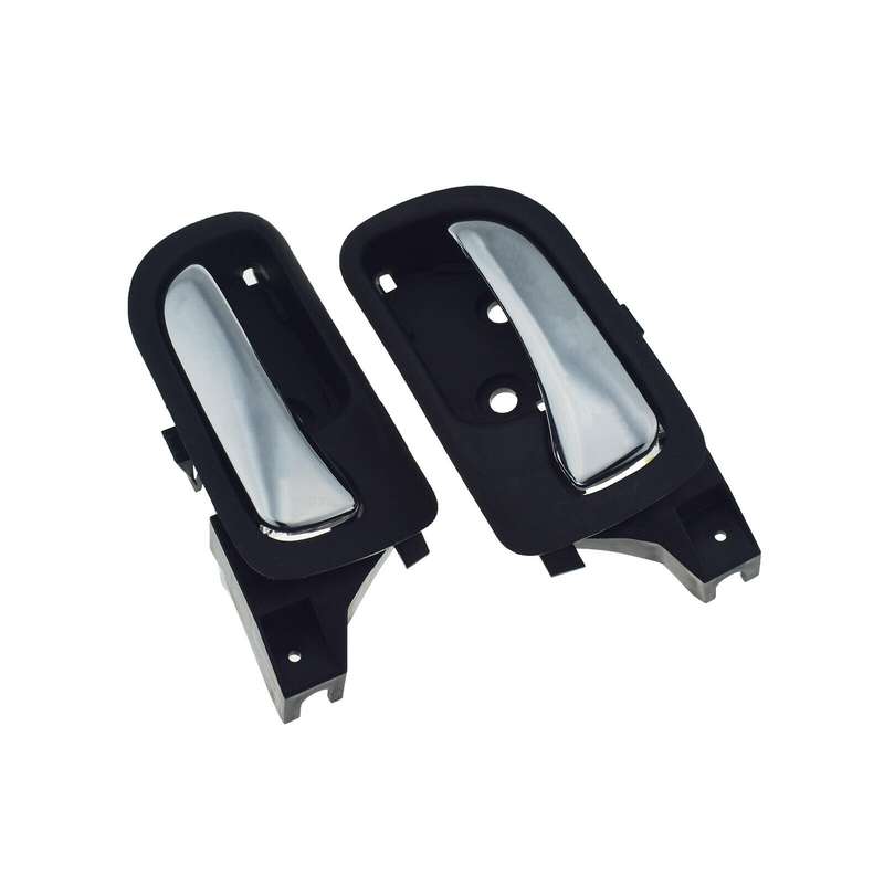 Front Left &amp; Right Interior Door Handles Chrome Pair For Honda Accord 2003-2007