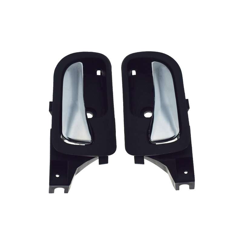 Front Left &amp; Right Interior Door Handles Chrome Pair For Honda Accord 2003-2007