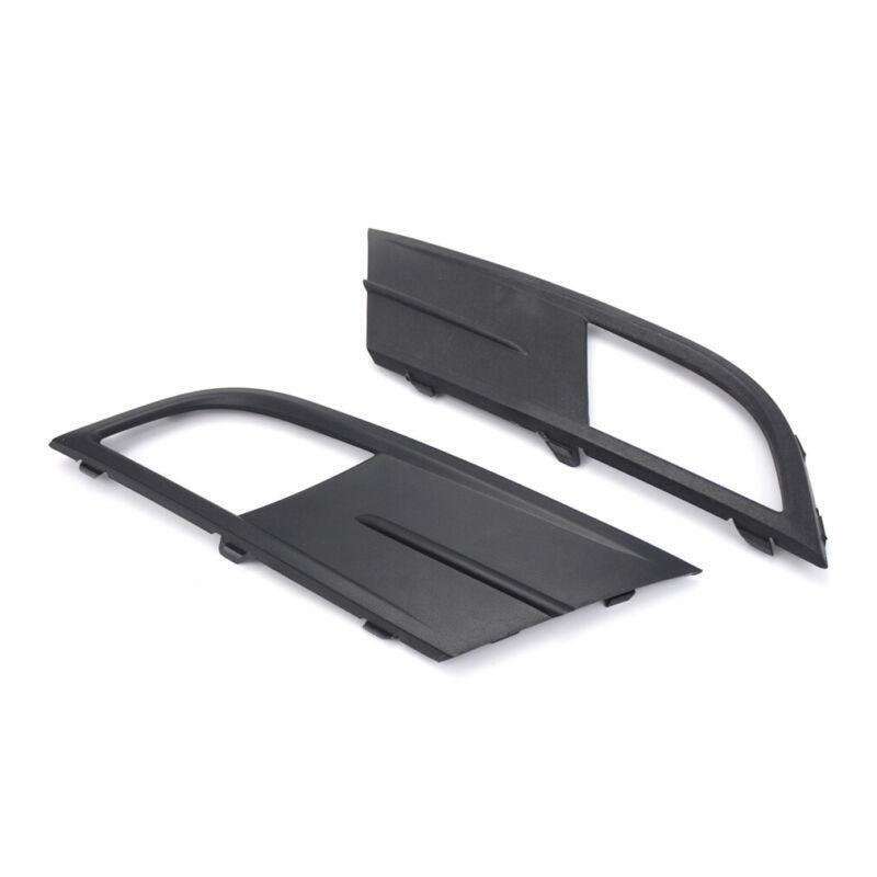 Front Bumper Fog Light Lamp Grille Covers For VW Jetta MK6Facelift15-18 Pair