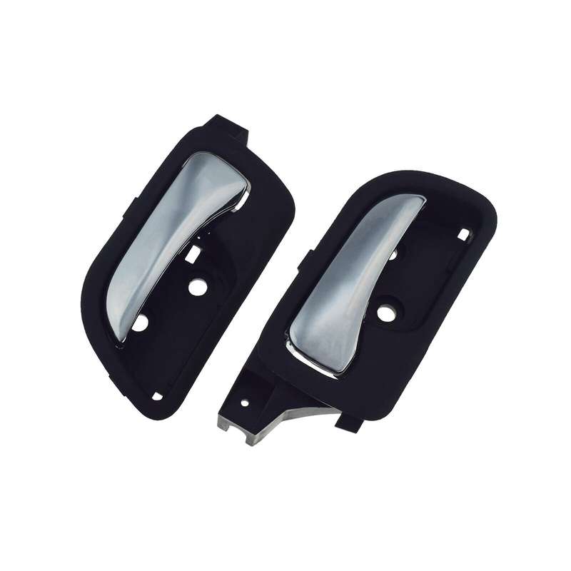 Front Left &amp; Right Interior Door Handles Chrome Pair For Honda Accord 2003-2007