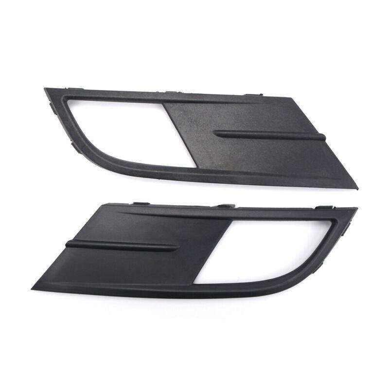 Front Bumper Fog Light Lamp Grille Covers For VW Jetta MK6Facelift15-18 Pair