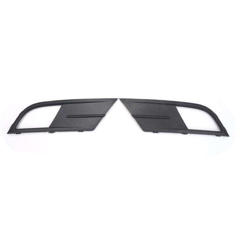 Front Bumper Fog Light Lamp Grille Covers For VW Jetta MK6Facelift15-18 Pair