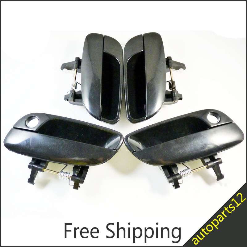 New Front Rear Left Right Outside Exterior Door Handle For 01-05 Hyundai Elantra
